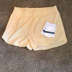 Girls Yellow Athleta Shorts